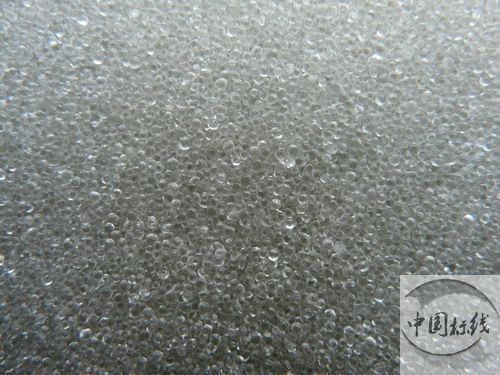 昆都仑市政道路标线工程玻璃微珠应用